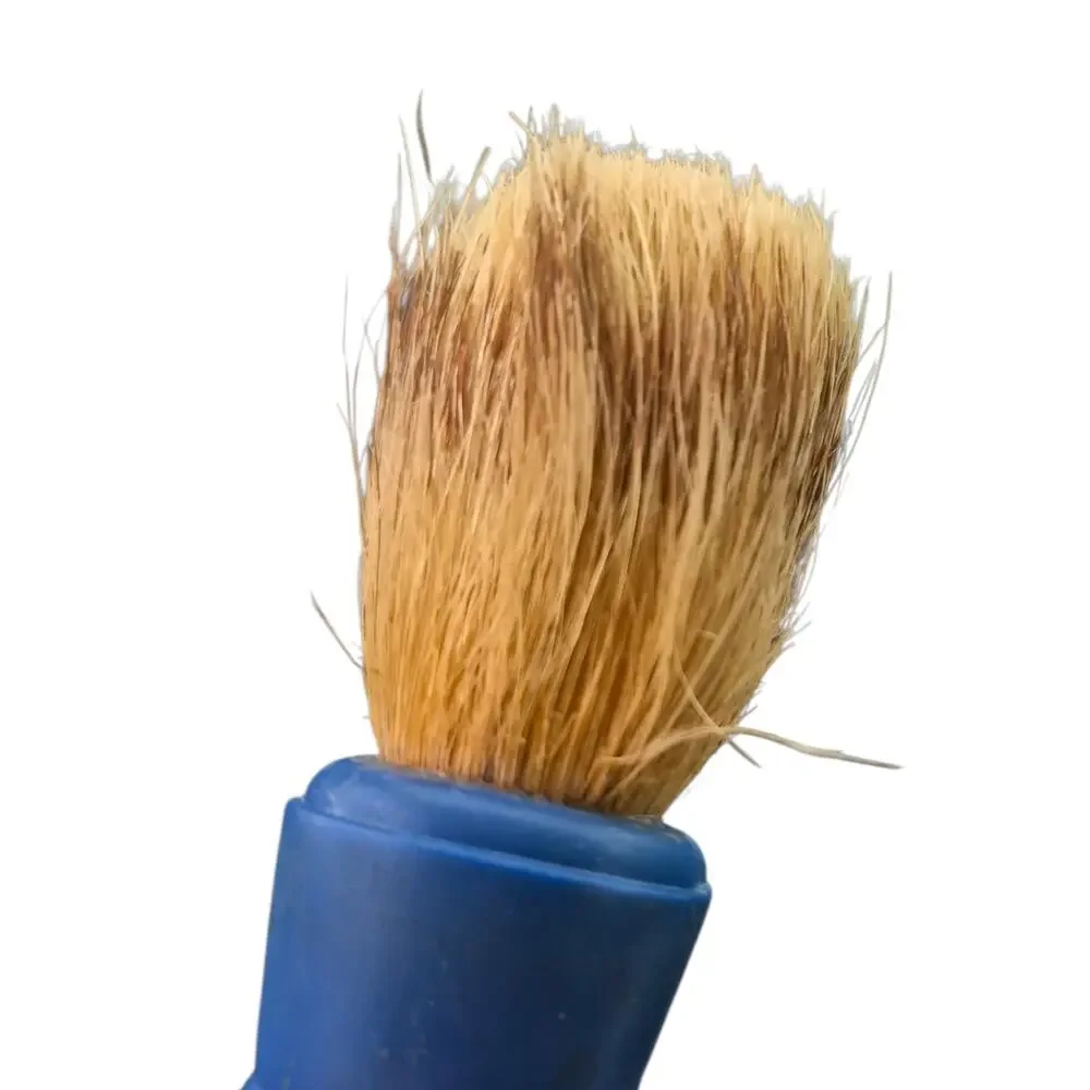 Vintage Made Rite 203 Genuine Badger Hair Shaving Brush Sterilized USA